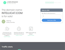 Tablet Screenshot of intellicat.com